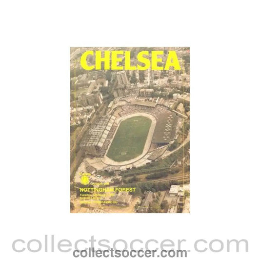 1985 - Chelsea v Nottingham Forest official programme 01/01/1985 - Collect Soccer