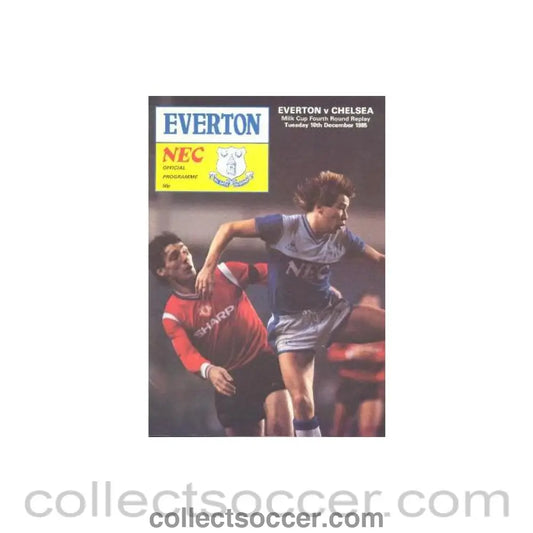 1985 - Everton vChelsea official programme 10/12/1985