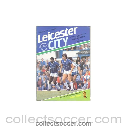 1985 - Leicester City v Chelsea official programme 02/02/1985