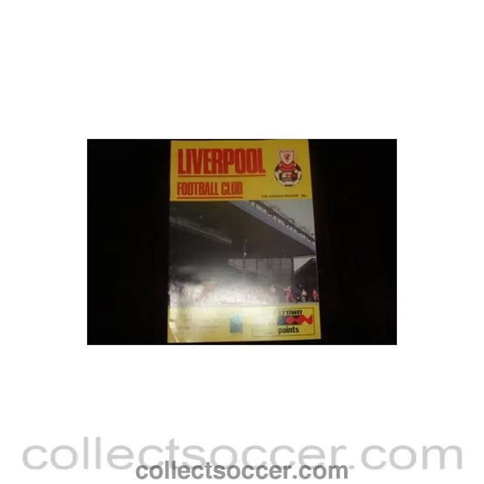 1985 - Liverpool v Tottenham Hotspur official programme 03/12/1985 - Collect Soccer