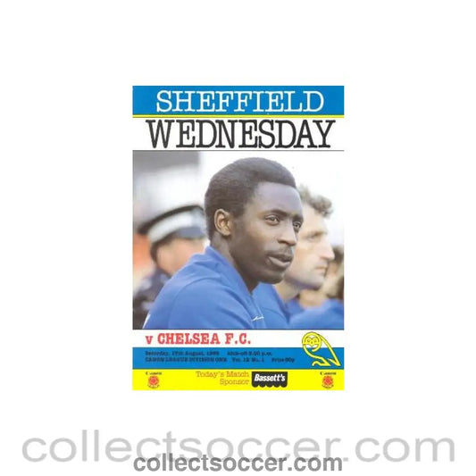 1985 - Sheffield Wednesday vChelsea official programme 17/08/1985