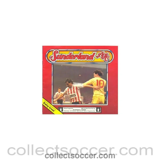 1985 - Sunderland v Chelsea official programme 13/02/1985 - Collect Soccer