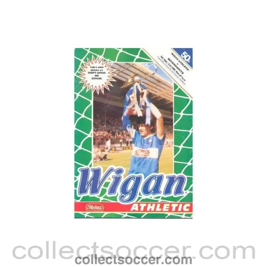 1985 - Wigan Athletic v Bournemouth official programme 21/09/1985 - Collect Soccer