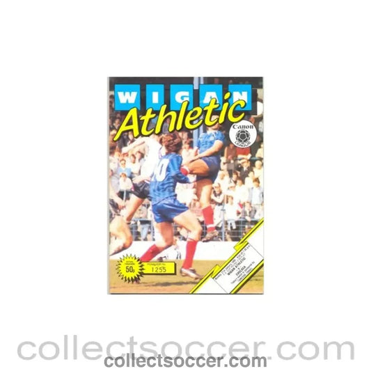 1985 - Wigan Athletic v Chelsea official programme 21/01/1985 - Collect Soccer