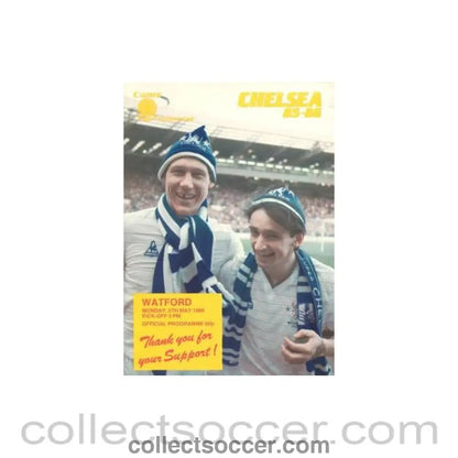 1986 - Chelsea v Warford official programme 05/05/1986 - Collect Soccer