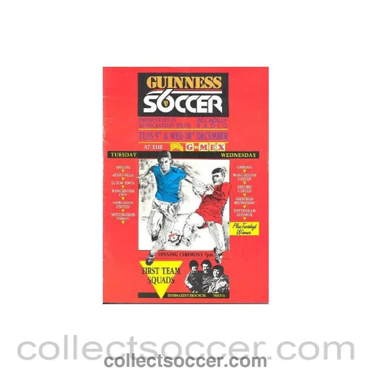 1986 Guinness Soccer official programme - Collect Soccer