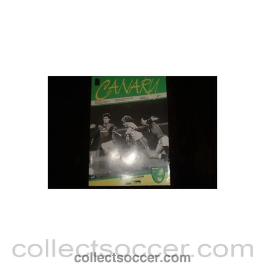 1986 - Norwich City v Liverpool official programme 05/02/1986 - Collect Soccer