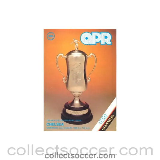 1986 - Queen’s Park Rangers v Chelsea official programme 22/01/1986