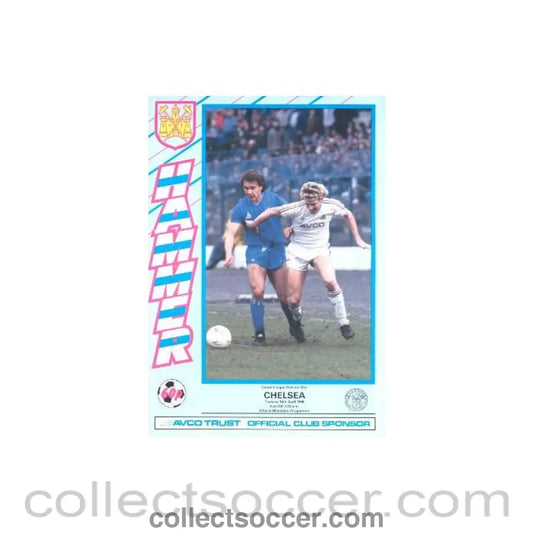 1986 - West Ham United vChelsea official programme 15/04/1986