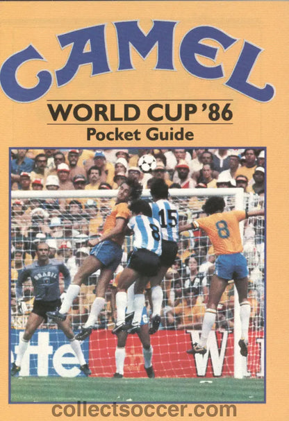 1986 World Cup Camel Pocket Guide