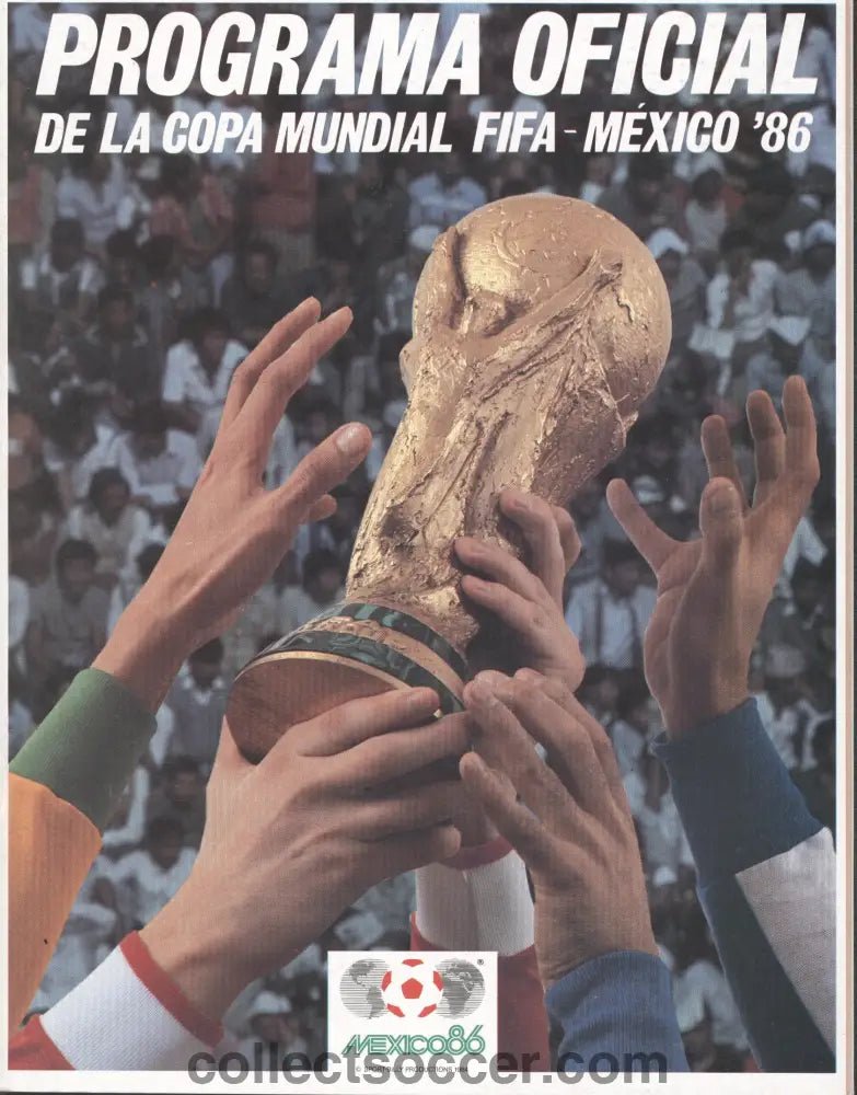 1986 World Cup Final Official Tournament Programme - Collect Soccer