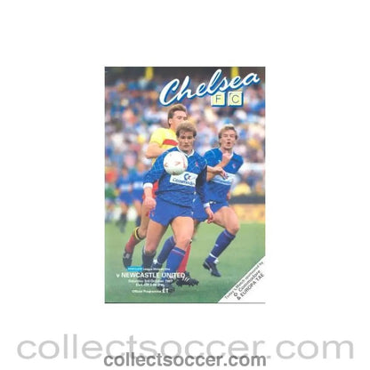 1987 - Chelsea v Newcastle United official programme 03/10/1987 - Collect Soccer