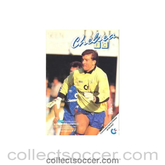 1987 - Chelsea v Oxford United official programme 31/10/1987 Football League