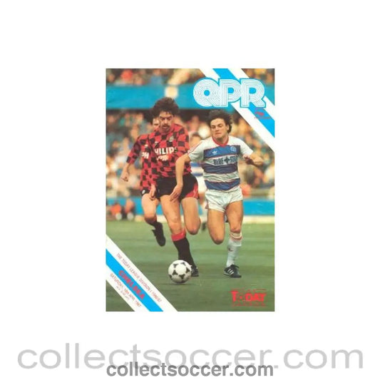 1987 - Queen’s Park Rangers v Chelsea official programme 18/04/1987