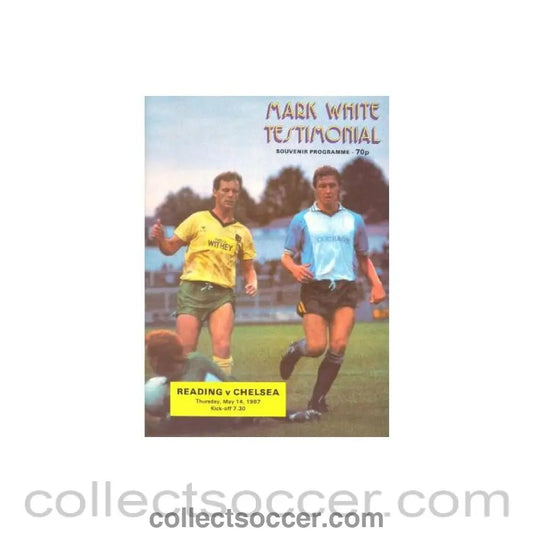1987 - Reading vChelsea official programme 14/05/1987 - Collect Soccer
