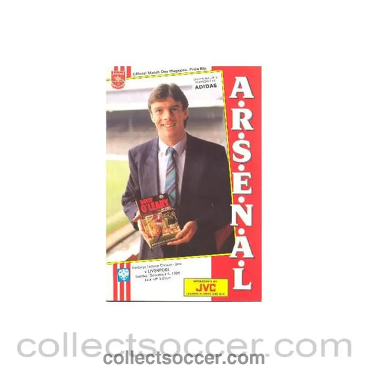 1988 - Arsenal v Liverpool official programme 04/12/1988 League Cup