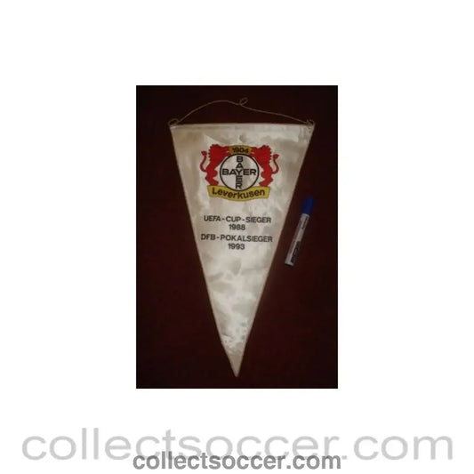 1988 - Bayern Leverkusen - UEFA Cup Winner 1988 and German Football Union Winner 1993 pennant