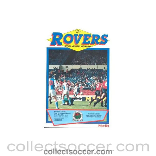 1988 - Blackburn Rovers vChelsea official programme 15/05/1988 - Collect Soccer