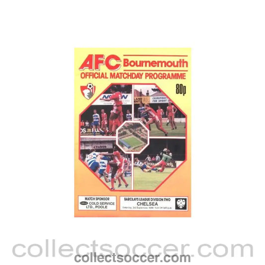 1988 - Bournemouth vChelsea official programme 03/09/1988
