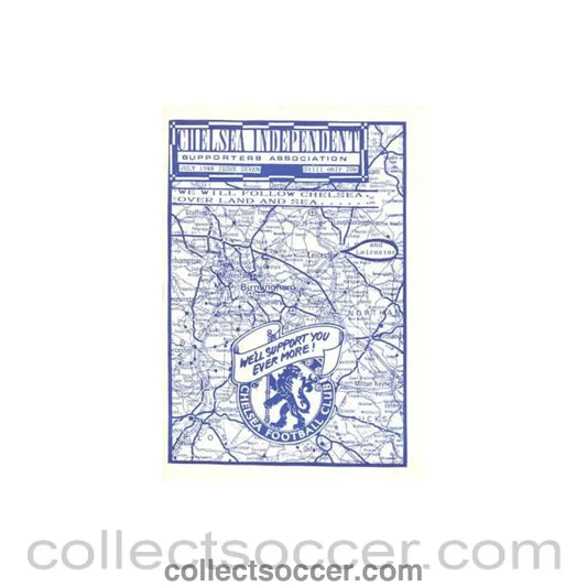 1988 - Chelsea Independent fanzine No: 7 of July 1988