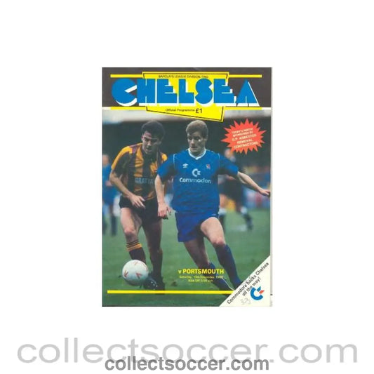1988 - Chelsea v Portsmouth official programme 10/12/1988