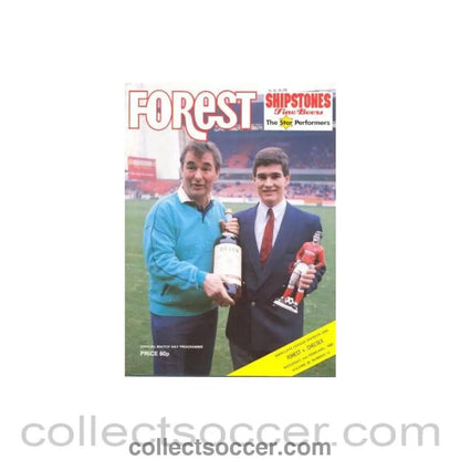 1988 - Nottingham Forest vChelsea official programme 06/02/1988 - Collect Soccer