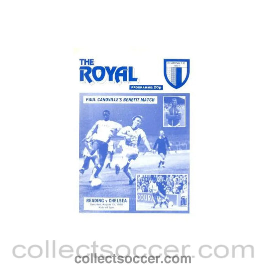 1988 - Reading v Chelsea official programme 13/08/1988