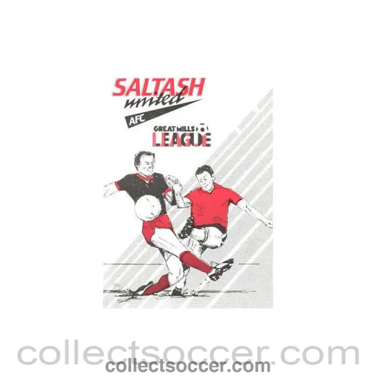 1988 - Saltash vChelsea official programme Season 1988-89