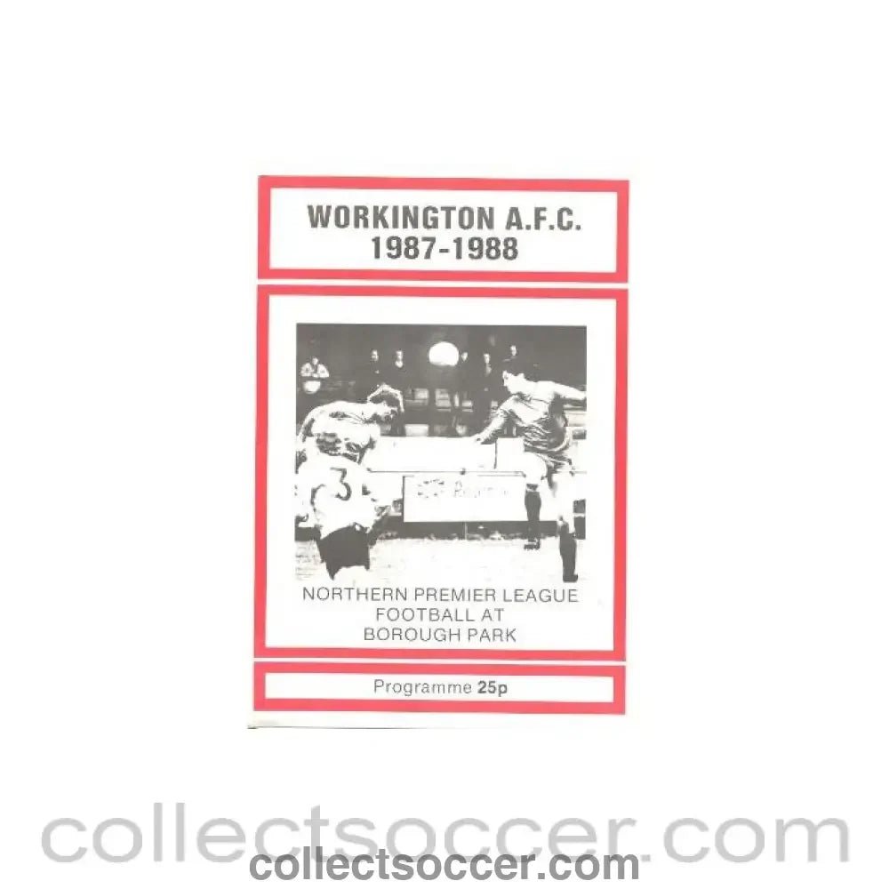 1988 - Workington v Itrottarfelag Fuglafjardar Denmark official programme 16/03/1988 International Friendly - Collect Soccer