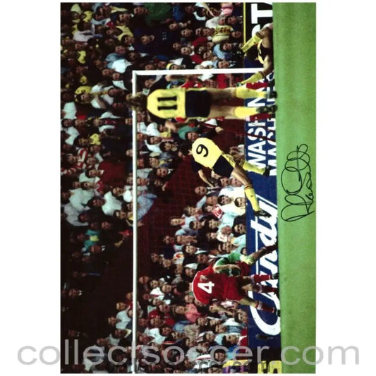 1989 - Arsenal Alan Smith Original Autograph scoring against Liverpool 1988/89 - Collect Soccer
