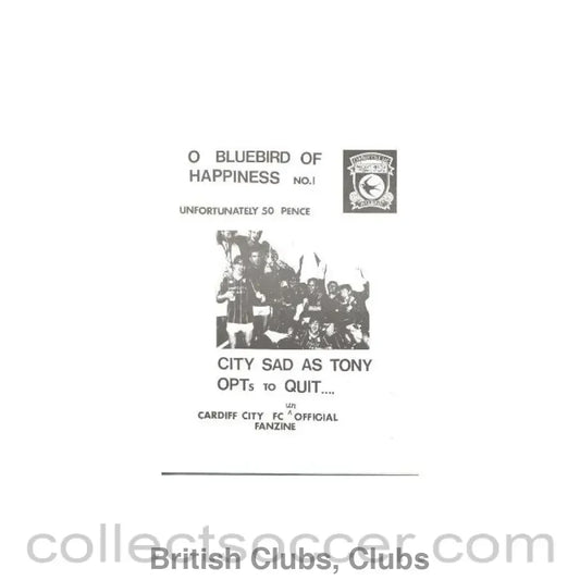 1989 - Cardiff City fanzine 28/03/1989