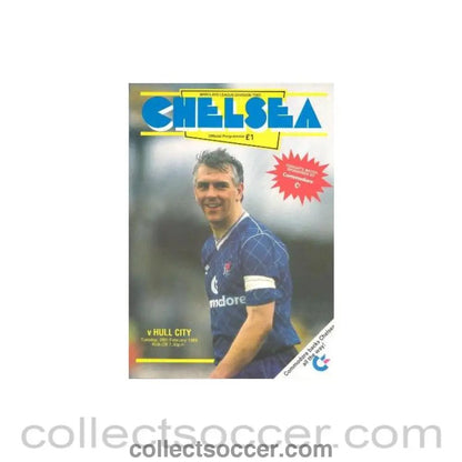 1989 - Chelsea v Hull City official programme 28/02/1989 - Collect Soccer