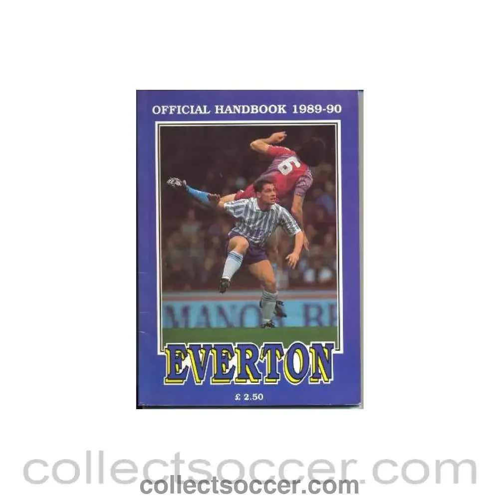 1989 - Everton Official Handbook 1989-1990