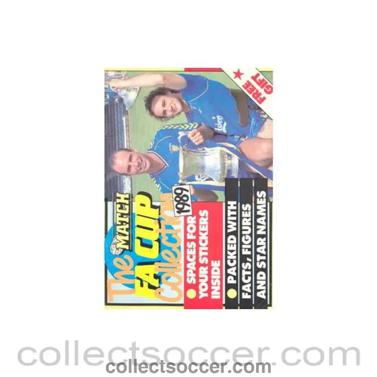 1989 - Match - The FA Cup 1989 Sticker Album 28 pages with all stickers available inside
