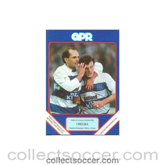 1989 - Queen’s Park Rangers v Chelsea official programme 09/12/1989