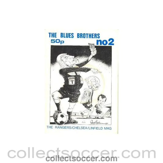 1989 - The Blues Brothers N2 - The Rangers/Chelsea/Linfield Magazine of 1989-90 season