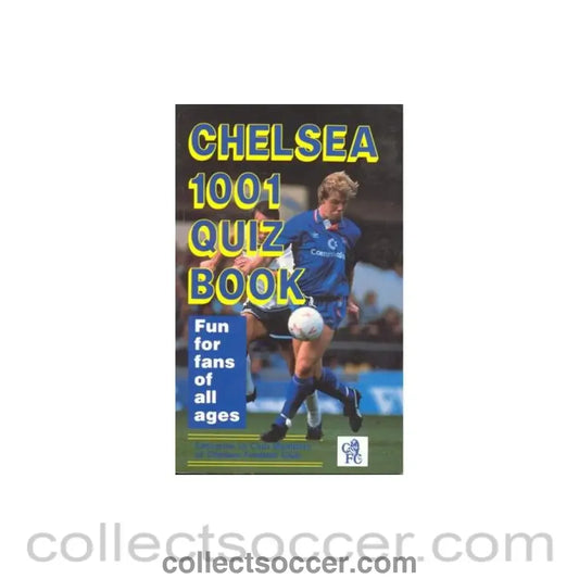 1990 - Chelsea 1001 Quiz Book - Fun for Fans of All Ages - 1990