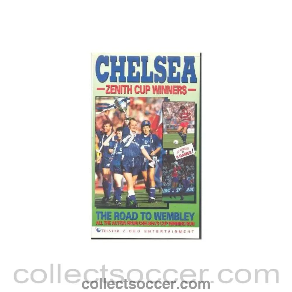 1990 - Chelsea - Zenith Cup Winners Video Tape Cassette of 1990