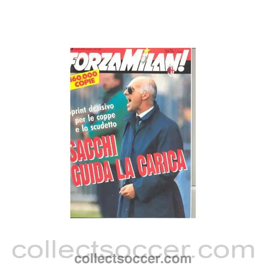 1990 - Forza Milan Italian magazine Silvio Berlusconi Edition No:4 April 1990