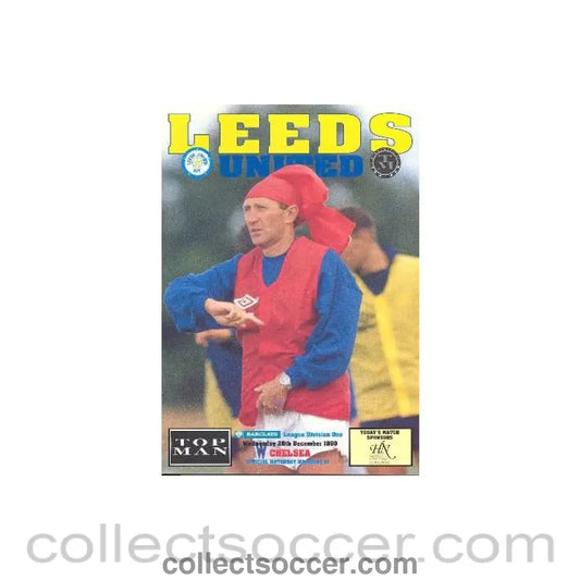 1990 - Leeds United v Chelsea official programme 26/12/1990
