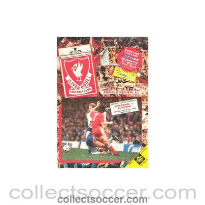 1990 - Liverpool v Everton official programme 03/02/1990 - Collect Soccer
