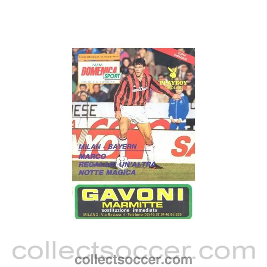 1990 - Nuova Domenica Sport magazine No:12 of 04/04/1990 Italian produced