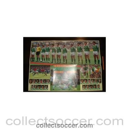 1990 - Republic of Ireland 1990 World Cup Poster - Collect Soccer