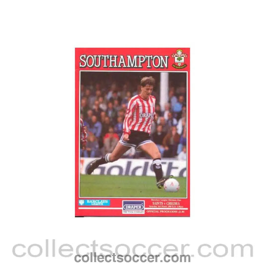 1990 - Southampton vChelsea official programme 03/03/1990