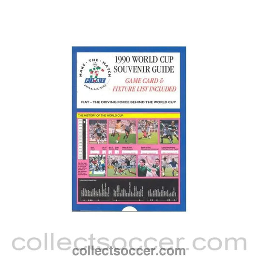 1990 World Cup Guide - Collect Soccer