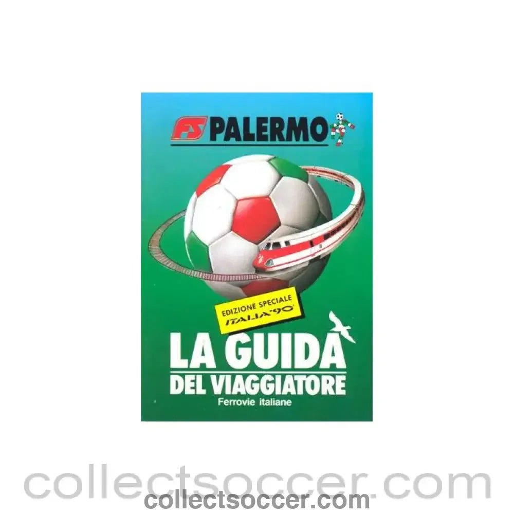 1990 World Cup Palermo Produced Programme - Collect Soccer