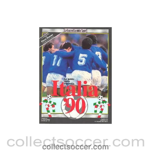 1990 World Cup Programme Gazzetta Italian edition - Collect Soccer