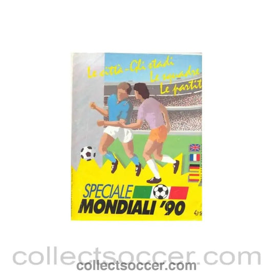 1990 World Cup - Speciale Mondiali'90 - Italian brochure - Collect Soccer