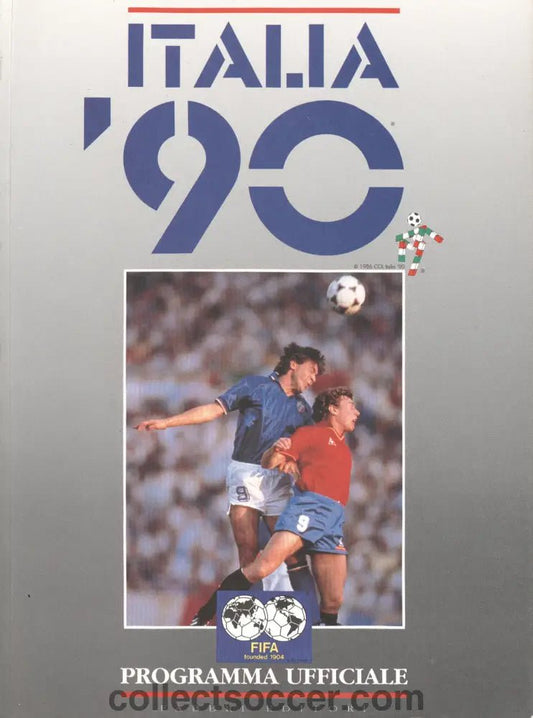 1990 World Cup Tournament Programme - Collect Soccer