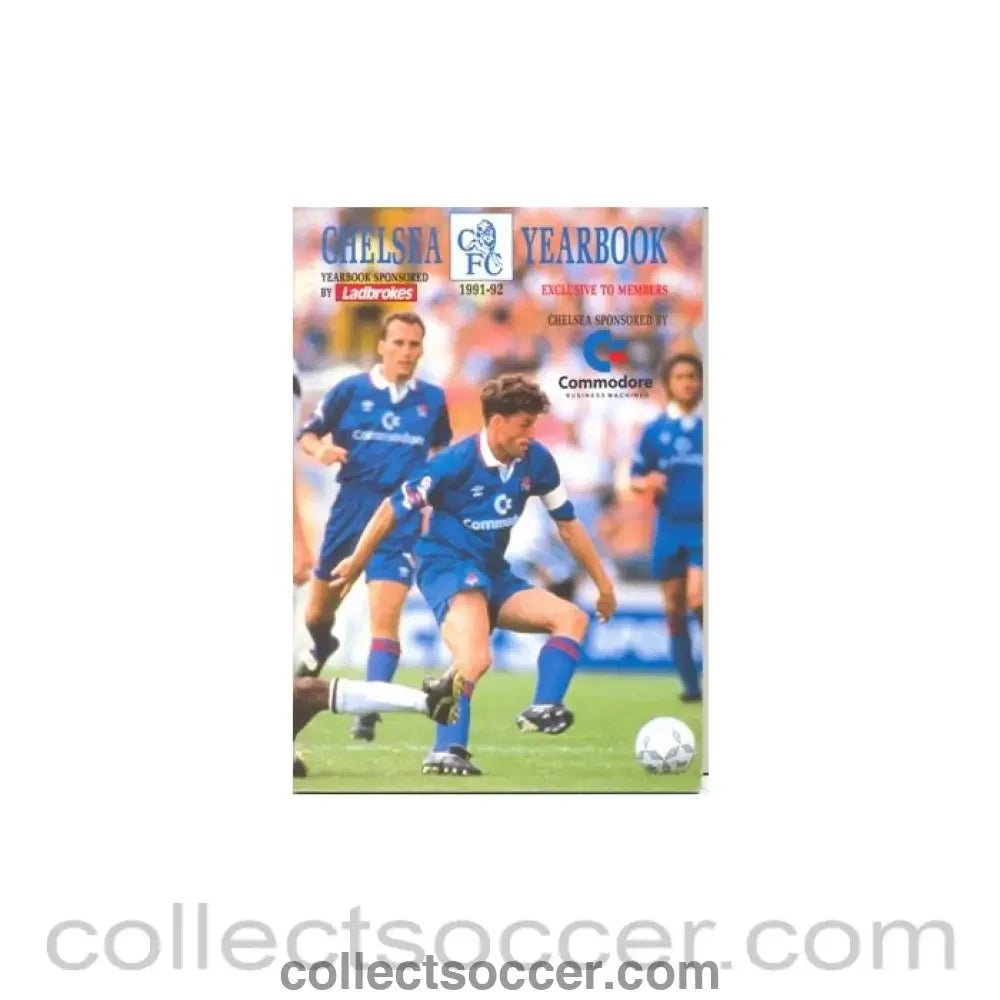 1991 - 1992 Chelsea Year Book - Collect Soccer